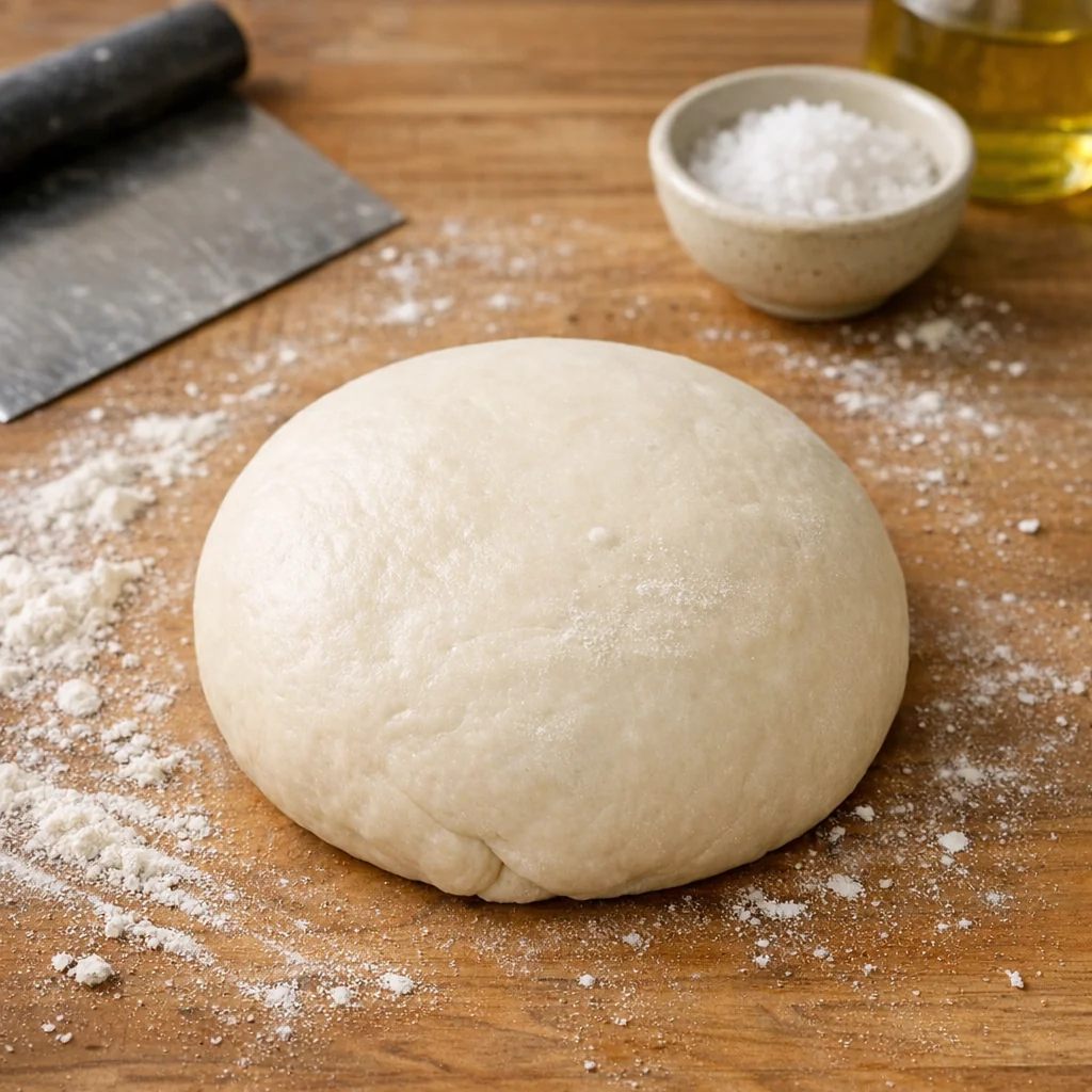 Classic Pizza Dough - A versatile pizza dough that can be used for various pizza recipes. Makes 2 large pizzas.